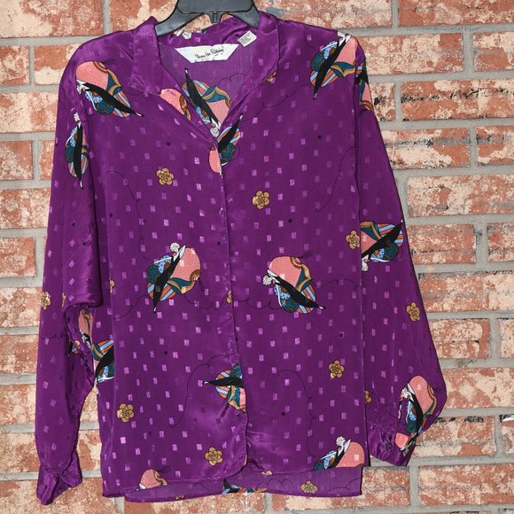 Diane Von Furstenberg Tops - Diana Von Furstenberg Multicolored Blouse